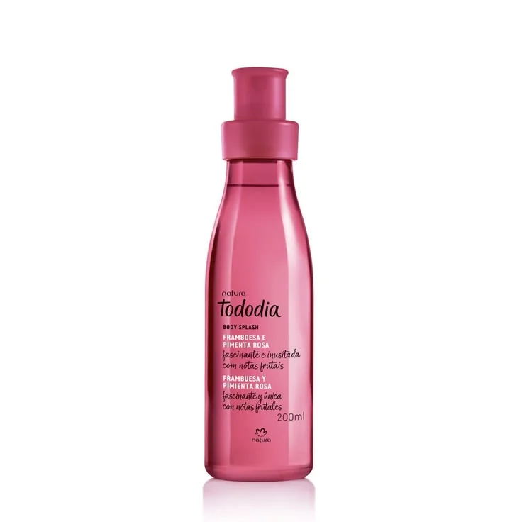 Body Splash Tododia Frambuesa y Pimienta Rosa 200ml