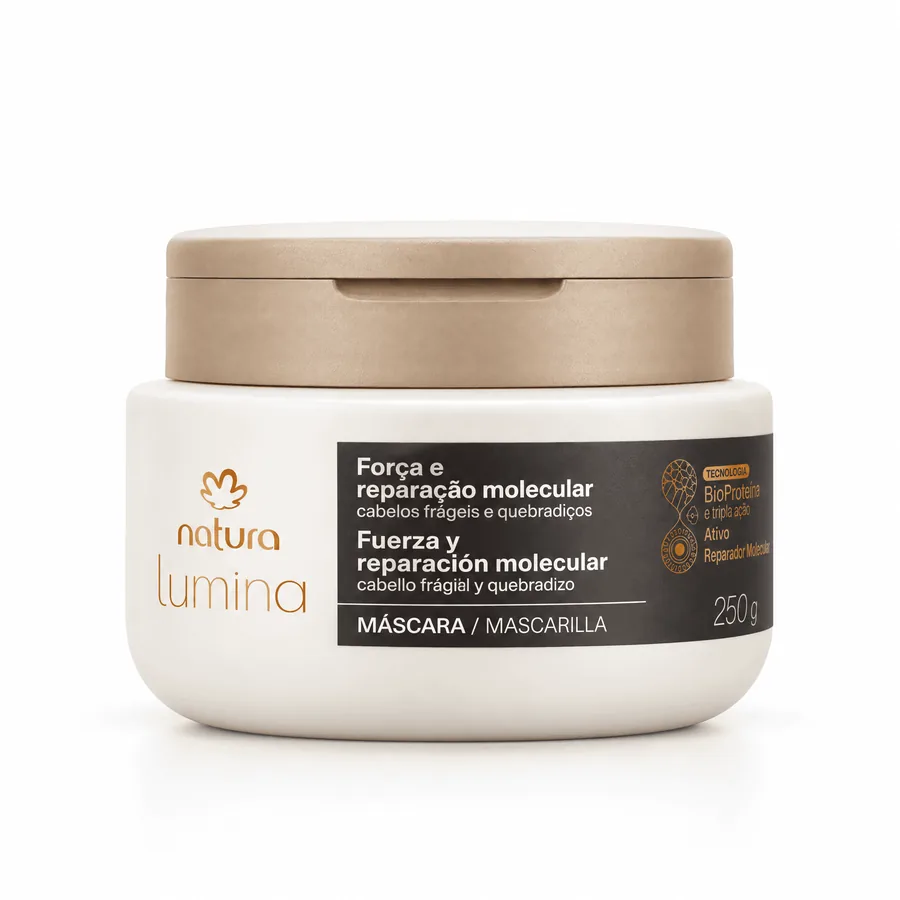 Máscara Natura Lumina Fuerza y Reparación Molecular 250g