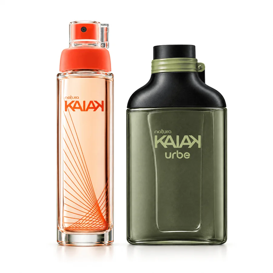 Pack Dúo Frescura: Kaiak Femenino + Kaiak Urbe Masculino 100ml